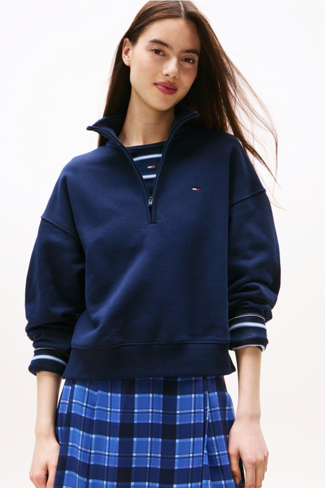 TJW BXY S FLAG 1/4 ZI DW0DW21589 C1G DARK NIGHT NAVY